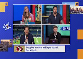 Thoughts on John Lynch comments on Brock Purdy's contract negotiations | 'GMFB'