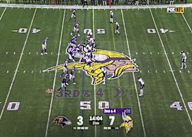 McCarthy's 18-yard completion to Nailor is on a zipline