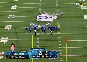 Jake Bates knocks down a 56-yard field goal