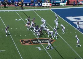 Rookie Ian Wheeler wins race to pylon for 8-yard TD, boosting Bears' point total to 32