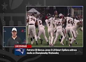 Pats' LB Robert Spillane discusses defensive mentality on the road after 8-0 away record in regular season | 'Up To The Minute'