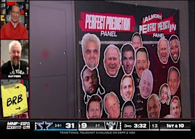 Guy Fieri joins the perfect prediction panel after calling Jeanty's fourth-down run | 'ManningCast'
