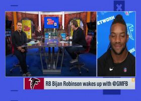 Bijan Robinson represents his foundation for the NFL's 'My Cause My Cleats' campaign