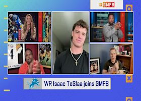 Lions WR Isaac TeSlaa joins 'GMFB' to discuss his second year in the league