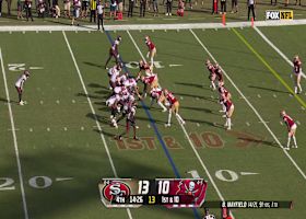 Bucky Irving's fourth TD run of '24 gives Bucs their first lead of day vs. 49ers