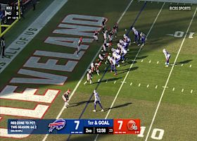 Ty Johnson's third TD of 2025 gives Bills a 13-7 lead vs. Browns