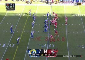 Derion Kendrick's third-down PBU denies Darnold's out route to Bell