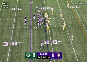 Can't-Miss Play: J.J. McCarthy submits bid for pass of the year on 18-yard dime to Sims