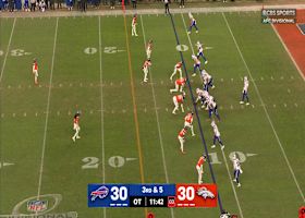 Josh Allen locates Dalton Kincaid open amid zone coverage for 13 yards