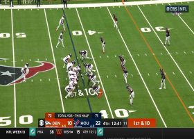 Wilson's 41-yard pass hits Jeudy on out-and-up route