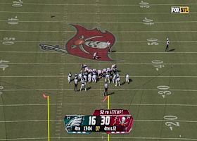 McLaughlin's 52-yard FG extends Bucs' lead to 33-16 vs. Eagles