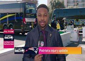 Cam Wolfe provides Patriots injury update from team hotel in Bay Area | 'Super Bowl Live'