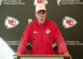 Andy Reid discusses Oladokun's comfort level after making first start in Week 17