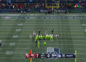 Jason Myers puts Seattle on the board with a 51-yard FG