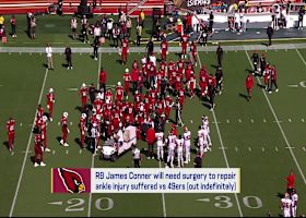 Rapoport: James Conner to have surgery on ankle and will miss rest of 2025 season | 'GMFB'