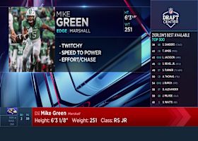 Zierlein, Brooks highlight Mike Green's physicality during 2025 Senior Bowl, wrestling tape | 'NFL Draft Center'