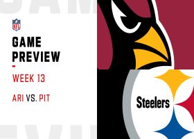 Cardinals vs. Steelers preview | Week 13
