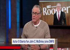 Actor and Giants fan John C. McGinley joins 'GMFB' to share family ties to team, 2026 season goals