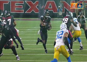 Where's the leak Mixon? Texan's RB breaks to the outside for a 15-yard gain