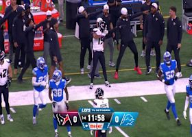 Mertz locates Hutchinson for a 24-yard gain