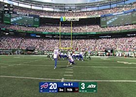 Matt Prater's 33-yard FG extends Bills lead to 20