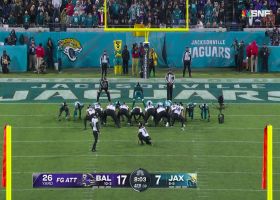 Tucker drills 26-yard FG to extend Ravens' lead to 20-7