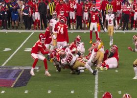 Hargrave yanks RB short of third-down pickup with Aaron Donald-like strength