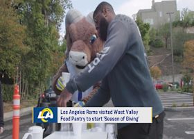 Rams visited West Valley Food Pantry to start 'Season of Giving' | 'GMFB'