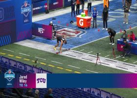 Jared Wiley runs official 4.62-second 40-yard dash at 2024 combine