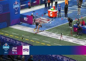 Jared Wiley runs official 4.62-second 40-yard dash at 2024 combine