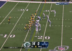 Packers' play-action bootleg opens window for Love's third-down dime to Kraft