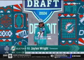Dolphins select Jaylen Wright with No. 120 pick in 2024 draft