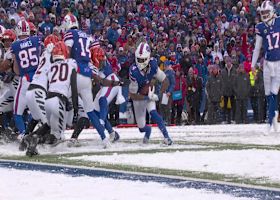 Oren Burks recovers James Cook's red-zone fumble inside the end zone for touchback takeaway