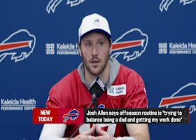 Josh Allen talks about balancing fatherhood with his career | 'The Insiders'