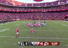 Matthew Wright's 42-yard FG boosts Chiefs' lead to 13-3 over Raiders