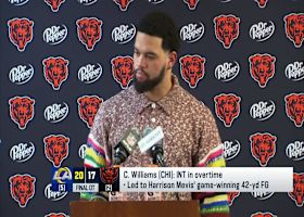 Caleb Williams: 'The best moments have been in that locker room after wins... it's tough' on NFC Divisional Round loss vs. Rams