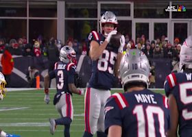 Drake Maye's 19-yard rocket to Hunter Henry on third-and-long