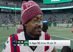 Stefon Diggs on Drake Maye: 'I new he was going to be good...but not this good'