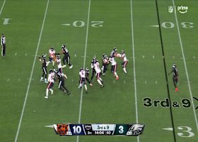 C.J. Gardner-Johnson's pressure of Hurts forces Philly's QB into third-down incompletion