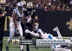 Rank: Week 1 showed me Kamara 'could end up being a fantasy MVP' in 2024 | 'NFL Fantasy Live'