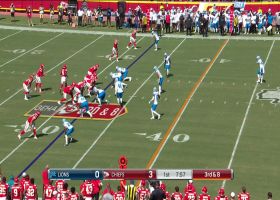 Mahomes' 14-yard pass to Rashee Rice gets KC into DET territory on second drive