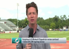 Pelissero: Minkah Fitzpatrick's revised Dolphins contract frees up about $11M in cap space | 'Back Together Weekend'