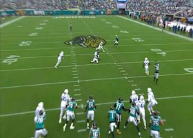 Lawrence's first pass locates Meyers for an instant first down