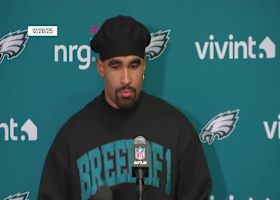 Jalen Hurts on areas he needs to improve in from Week 17