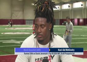 Kool-Aid McKinstry goes one-on-one with Tom Pelissero Alabama Pro Day