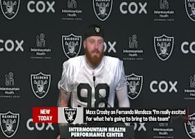 Maxx Crosby on Fernando Mendoza: 'I'm really excited for what he's going to bring to this team' | 'The Insiders'