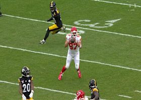 Kelce's 1000th career reception comes on Christmas Day vs. Steelers