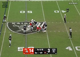 Myles Garrett engulfs Geno Smith to record Browns' fifth sack of first half