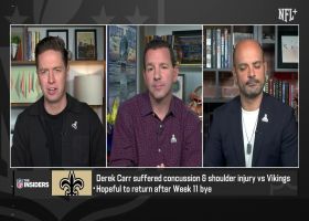 Rapoport: Derek Carr has an AC joint sprain in his shoulder | 'The Insiders'