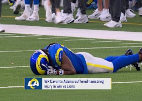 Rapoport on latest news for Davante Adams' hamstring injury | 'GMFB'